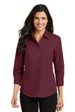 Port Authority® Ladies 3/4 Sleeve Easy Care Shirt